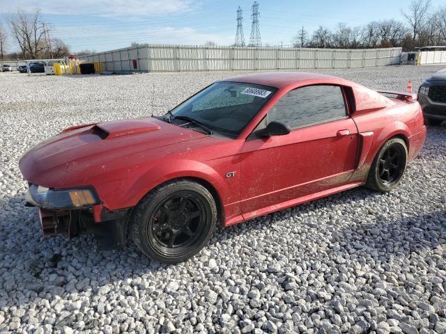 1FAFP42X72F196841 - 2002 FORD MUSTANG GT RED photo 1