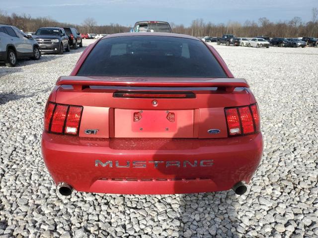 1FAFP42X72F196841 - 2002 FORD MUSTANG GT RED photo 6