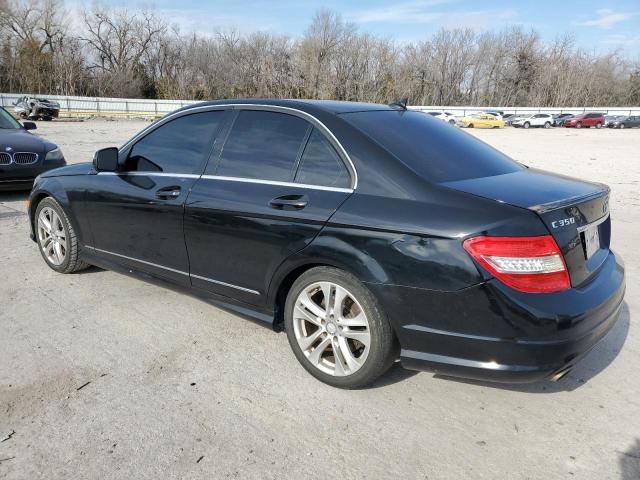 WDDGF56X18F175838 - 2008 MERCEDES-BENZ C 350 BLACK photo 2