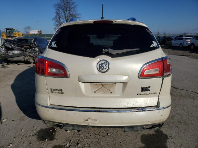 5GAKRCKD8FJ112386 - 2015 BUICK ENCLAVE WHITE photo 6