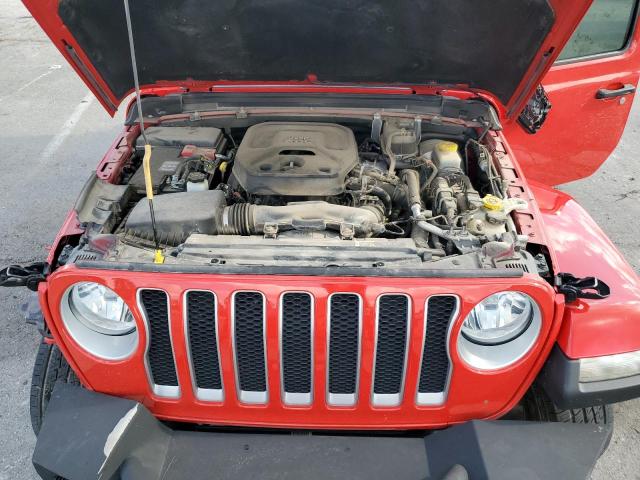 1C4HJXEN5MW544560 - 2021 JEEP WRANGLER UNLIMITED SAHARA RED photo 12