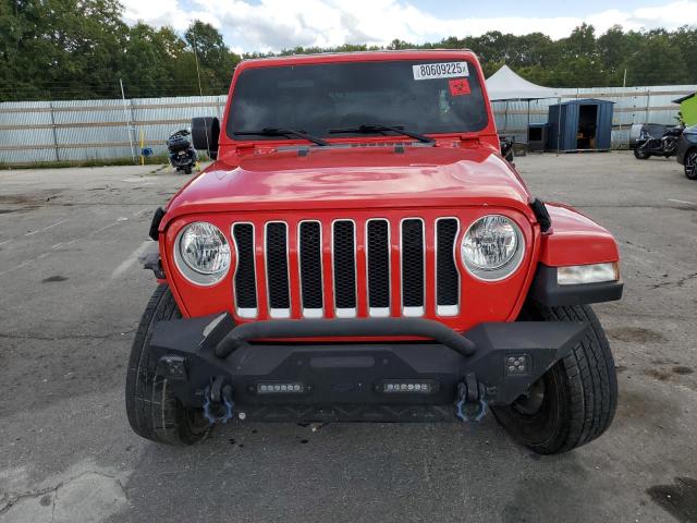 1C4HJXEN5MW544560 - 2021 JEEP WRANGLER UNLIMITED SAHARA RED photo 5