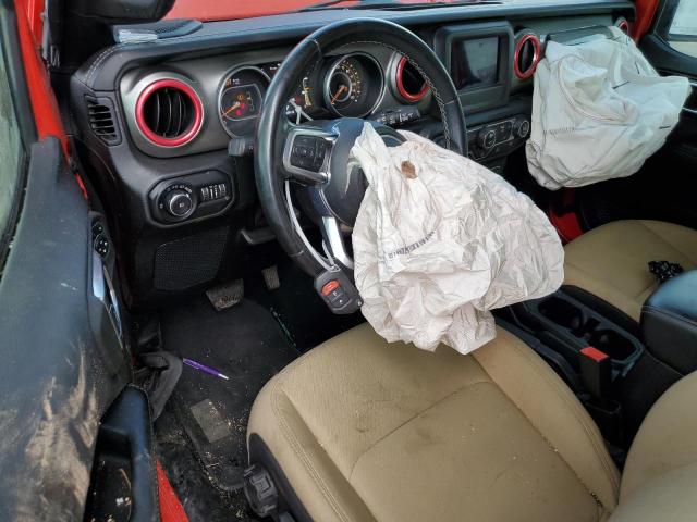 1C4HJXEN5MW544560 - 2021 JEEP WRANGLER UNLIMITED SAHARA RED photo 8