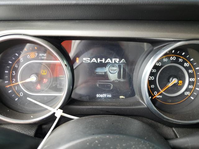 1C4HJXEN5MW544560 - 2021 JEEP WRANGLER UNLIMITED SAHARA RED photo 9