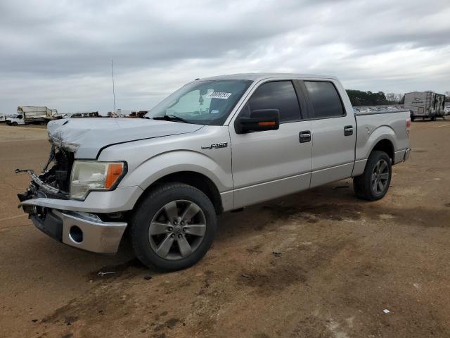 1FTFW1CF9EKD44243 - 2014 FORD F150 SUPERCREW SILVER photo 1