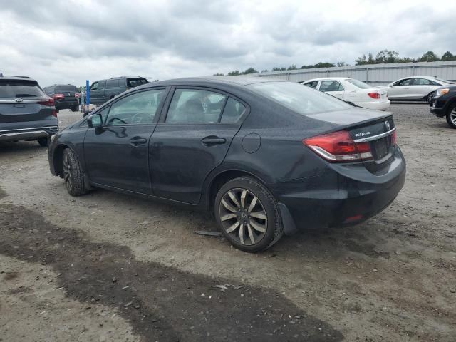 19XFB2F91FE010249 - 2015 HONDA CIVIC EXL BLACK photo 2
