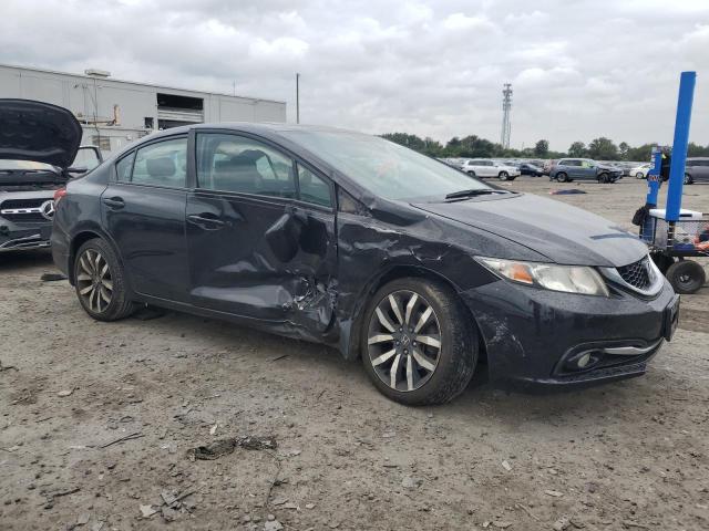 19XFB2F91FE010249 - 2015 HONDA CIVIC EXL BLACK photo 4