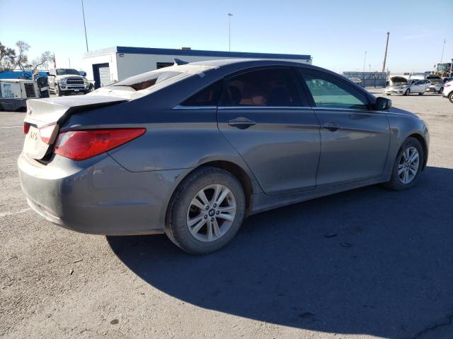 5NPEB4AC9DH763627 - 2013 HYUNDAI SONATA GLS GRAY photo 3