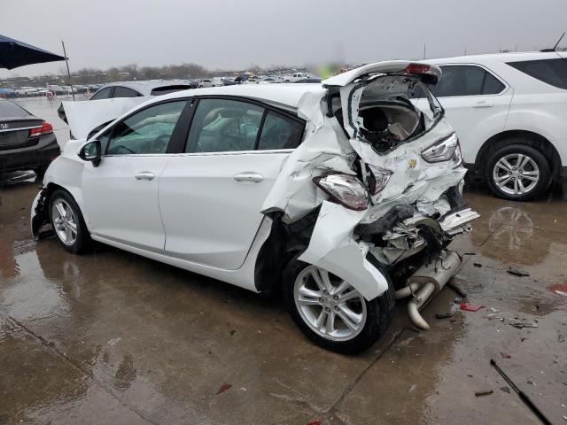 3G1BE6SM1HS607812 - 2017 CHEVROLET CRUZE LT WHITE photo 2