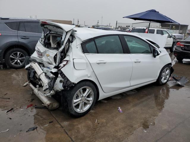 3G1BE6SM1HS607812 - 2017 CHEVROLET CRUZE LT WHITE photo 3