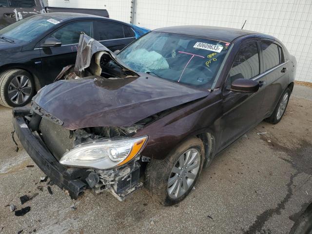 1C3CCBBB0DN763308 - 2013 CHRYSLER 200 TOURING BROWN photo 1