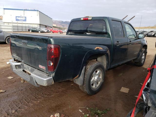 1GTDT136658110817 - 2005 GMC CANYON GREEN photo 3