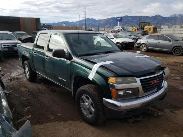 1GTDT136658110817 - 2005 GMC CANYON GREEN photo 4