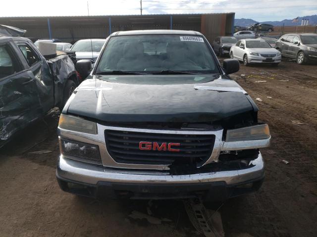 1GTDT136658110817 - 2005 GMC CANYON GREEN photo 5