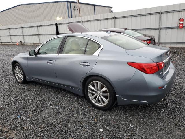 JN1BV7AR6FM395323 - 2015 INFINITI Q50 BASE BLUE photo 2