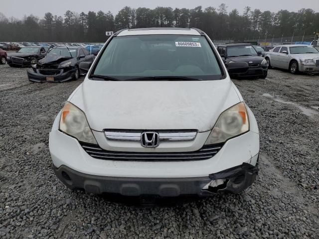 JHLRE38557C053640 - 2007 HONDA CR-V EX WHITE photo 5