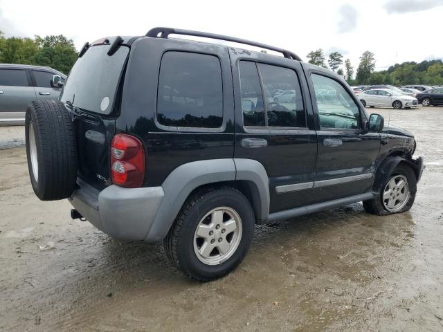 1J4GL48K75W507852 - 2005 JEEP LIBERTY SPORT 黑色 照片 3