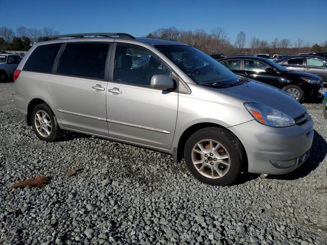 5TDBA22C54S004945 - 2004 TOYOTA SIENNA XLE SILVER photo 4