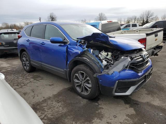 7FARW2H59LE004317 - 2020 HONDA CR-V EX BLUE photo 4