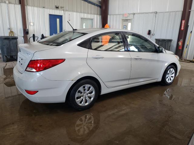 KMHCT4AE7GU071605 - 2016 HYUNDAI ACCENT SE WHITE photo 3