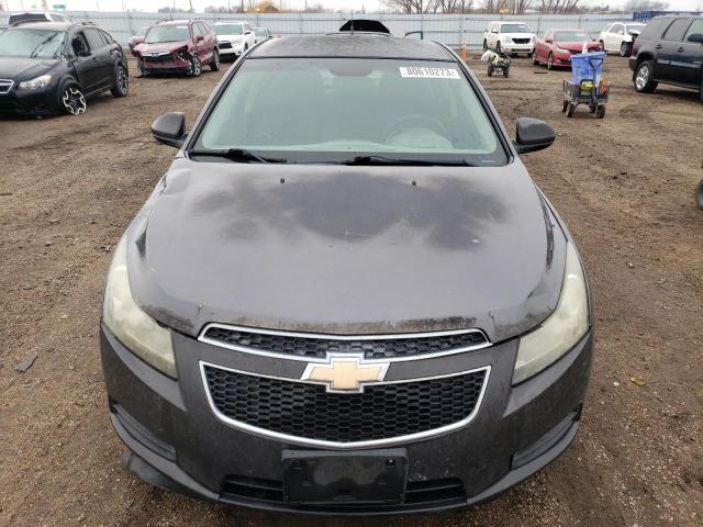 1G1PF5S98B7227851 - 2011 CHEVROLET CRUZE LT BLACK photo 5