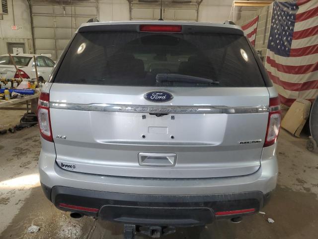 1FM5K7D80FGC63853 - 2015 FORD EXPLORER XLT SILVER photo 6