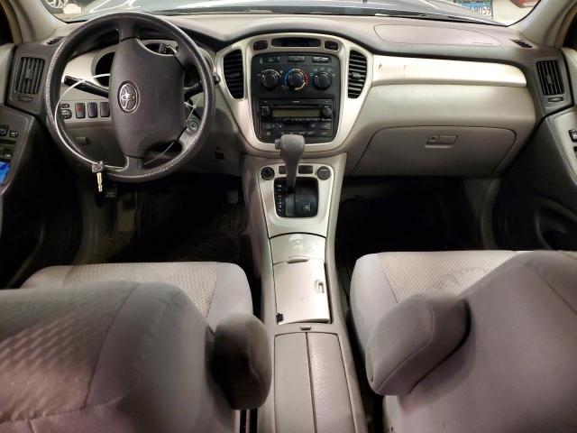 JTEGD21A750131354 - 2005 TOYOTA HIGHLANDER BLUE photo 8