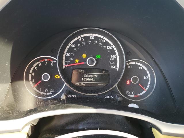 3VWJP7AT2DM623329 - 2013 VOLKSWAGEN BEETLE YELLOW photo 9