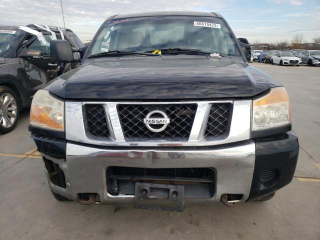 1N6AA0EC4BN308201 - 2011 NISSAN TITAN S BLACK photo 5