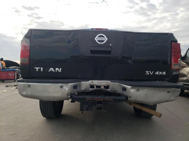 1N6AA0EC4BN308201 - 2011 NISSAN TITAN S BLACK photo 6