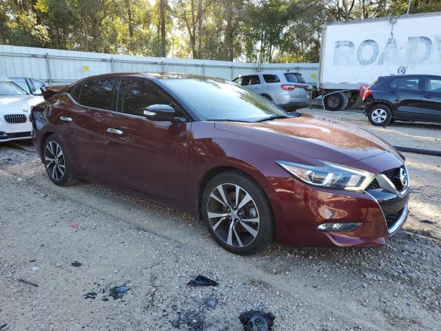 1N4AA6AP7JC405603 - 2018 NISSAN MAXIMA 3.5S RED photo 4