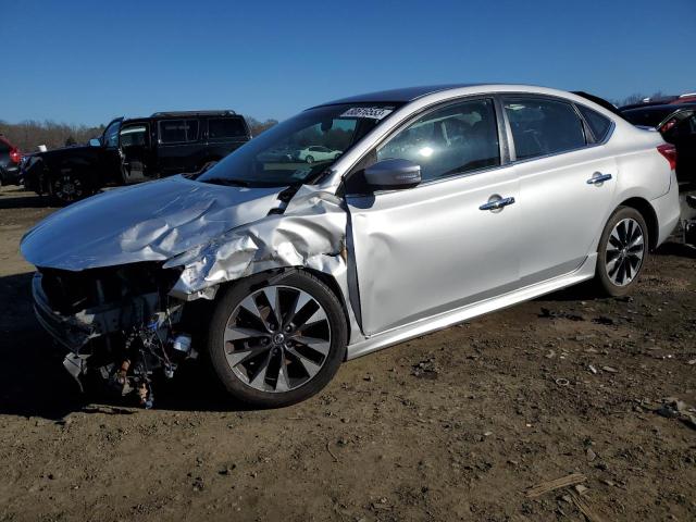 3N1AB7AP0KY273230 - 2019 NISSAN SENTRA S SILVER photo 1