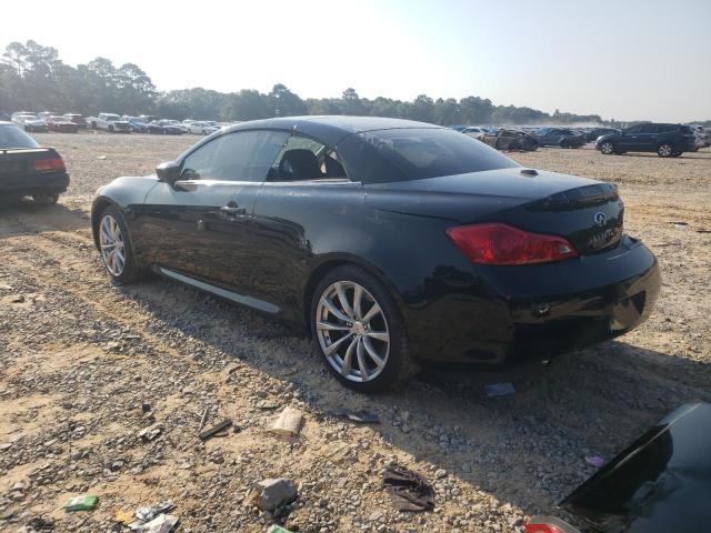 JNKCV66E99M724021 - 2009 INFINITI G37 BASE BLACK photo 2