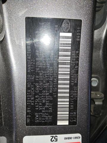 4T1G11AK3PU750783 - 2023 TOYOTA CAMRY SE NIGHT SHADE CHARCOAL photo 13