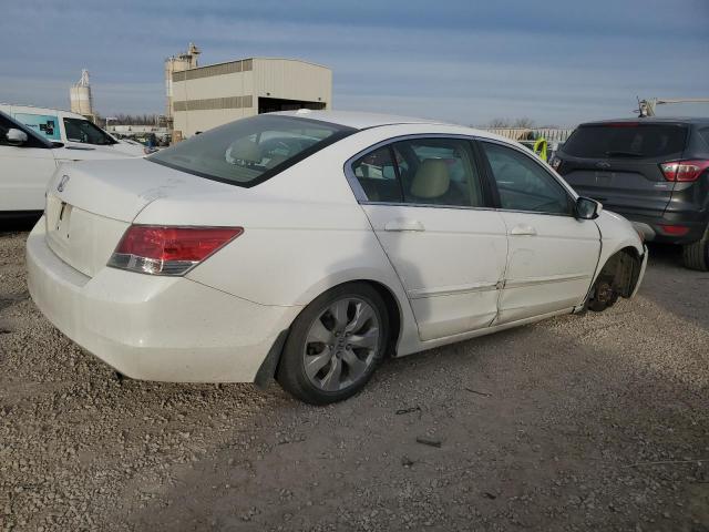 1HGCP26849A117588 - 2009 HONDA ACCORD EXL WHITE photo 3