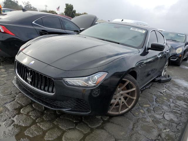 ZAM57XSA2E1106186 - 2014 MASERATI GHIBLI BLACK photo 1