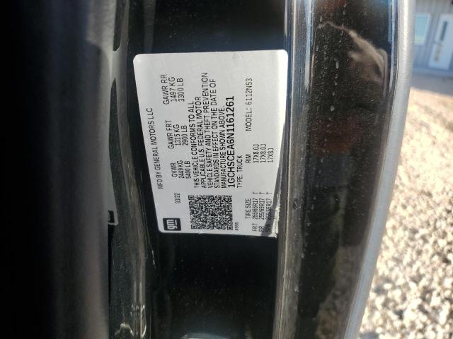 1GCHSCEA6N1161261 - 2022 CHEVROLET COLORADO LT BLACK photo 13