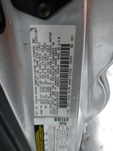 5TETU62N46Z283394 - 2006 TOYOTA TACOMA PRERUNNER ACCESS CAB SILVER photo 12