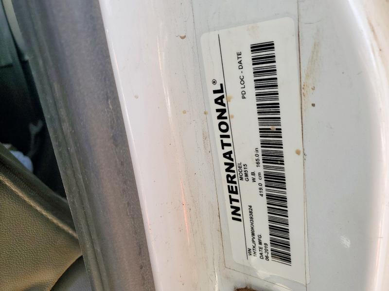 1HTKJPVM0KH393824 - 2019 CHEVROLET SILVERADO Ağ foto 10