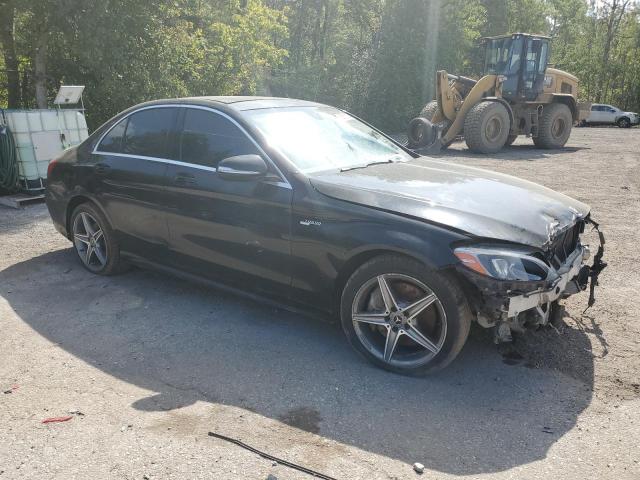 55SWF4KBXFU080916 - 2015 MERCEDES-BENZ C 300 4MATIC BLACK photo 4