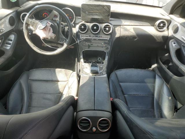 55SWF4KBXFU080916 - 2015 MERCEDES-BENZ C 300 4MATIC BLACK photo 8