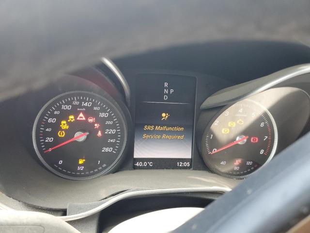 55SWF4KBXFU080916 - 2015 MERCEDES-BENZ C 300 4MATIC BLACK photo 9