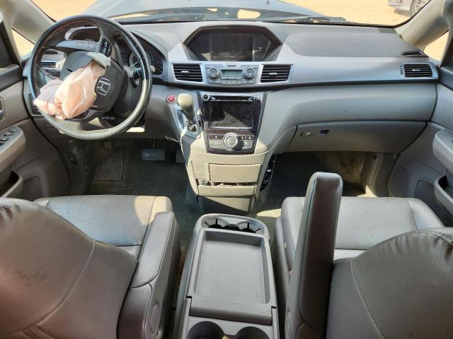 5FNRL5H66EB113402 - 2014 HONDA ODYSSEY EXL GRAY photo 8