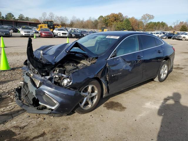 1G1ZB5STXJF203233 - 2018 CHEVROLET MALIBU LS BLUE photo 1