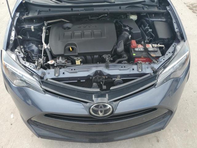5YFBURHE5JP846830 - 2018 TOYOTA COROLLA L BLUE photo 11