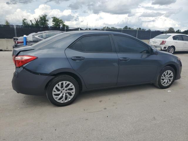 5YFBURHE5JP846830 - 2018 TOYOTA COROLLA L BLUE photo 3