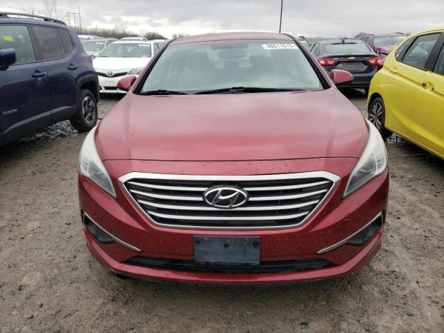 5NPE24AF4GH271487 - 2016 HYUNDAI SONATA SE RED photo 5