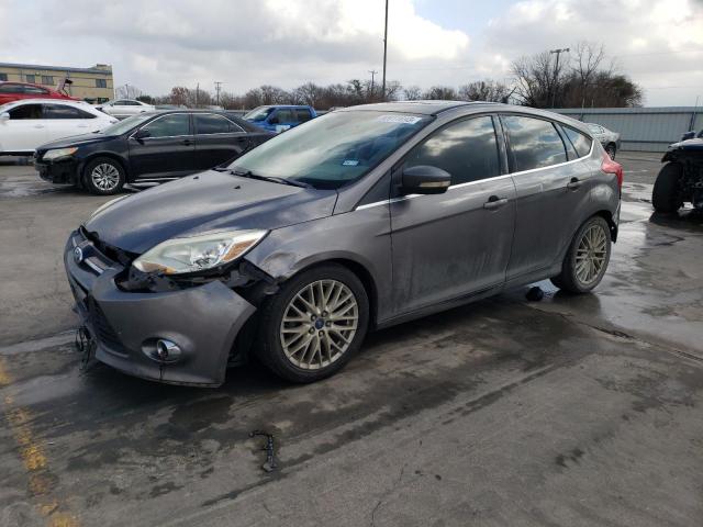 1FAHP3M26CL161201 - 2012 FORD FOCUS SEL GRAY photo 1