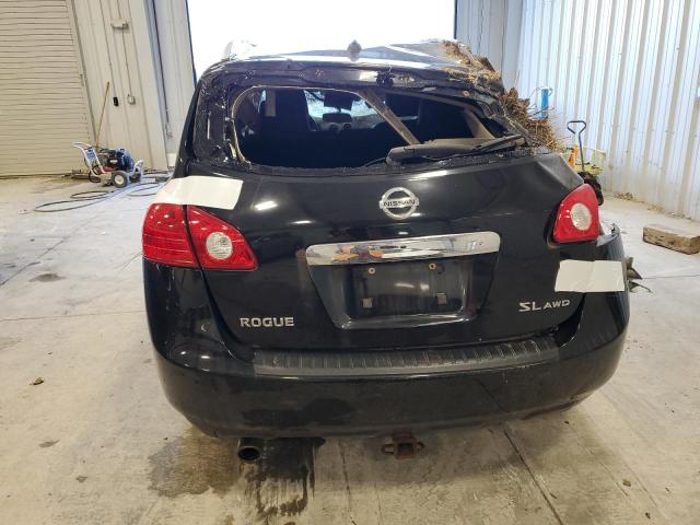 JN8AS5MV9DW645318 - 2013 NISSAN ROGUE S BLACK photo 6