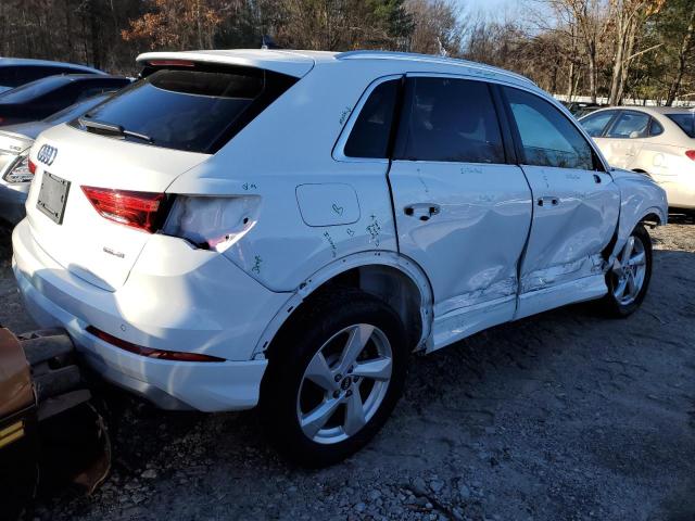 WA1AUCF31M1111629 - 2021 AUDI Q3 PREMIUM 40 WHITE photo 3